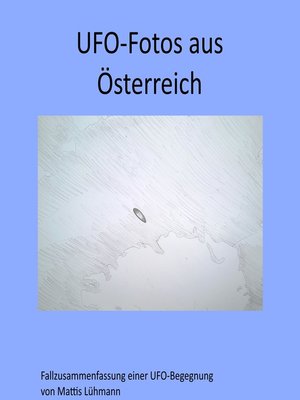 cover image of Ufo-Fotos aus Österreich